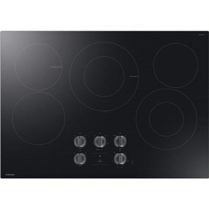 Samsung 30-Inch Built-In Electric Cooktop With Illuminated Knobs - NZ30FG6332RKAA