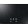 Samsung 30-Inch Built-In Electric Cooktop With Illuminated Knobs - NZ30FG6332RKAA