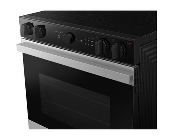 Samsung 6.3 Cu. Ft. Bespoke Smart Slide-In Electric Range - NSE6DG8500SR/AC