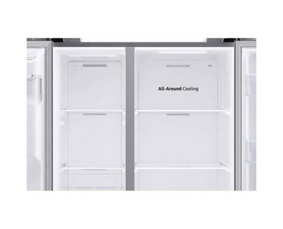 Samsung 36-Inch, 21.5 Cu.Ft. Counter-Depth Side-By-Side Refrigerator With Family Hub™ - RS22T5561SR/AC