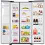 Samsung 36-Inch, 21.5 Cu.Ft. Counter-Depth Side-By-Side Refrigerator With Family Hub™ - RS22T5561SR/AC