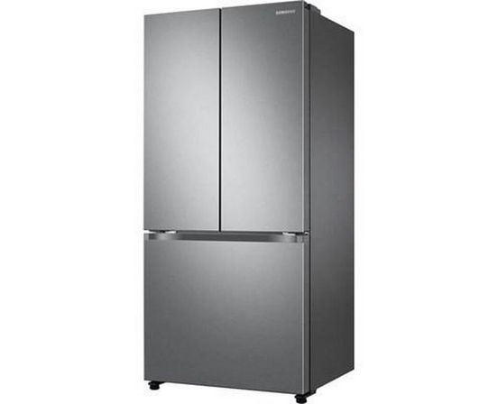 Samsung 18 Cu. Ft. Counter-Depth French 3-Door Refrigerator - RF18A5101SR/AA
