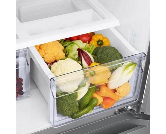 Samsung 18 Cu. Ft. Counter-Depth French 3-Door Refrigerator - RF18A5101SR/AA