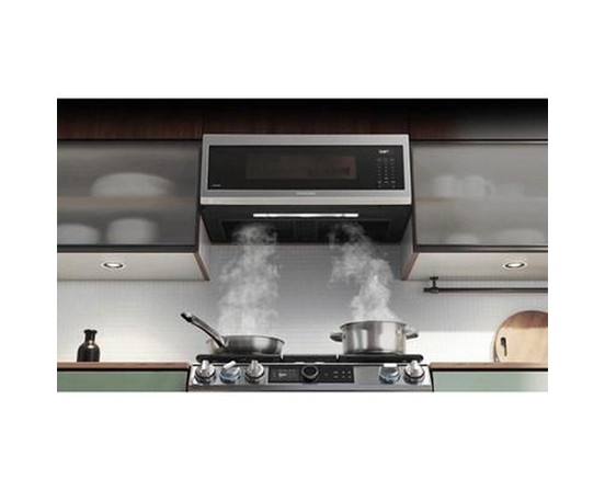 Samsung 30-Inch, 1.1 Cu.Ft. Over-The-Range Microwave Oven With Wi-Fi Connectivity - ME11A7510DS/AC