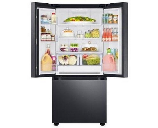 Samsung 30-Inch, 22 Cu.Ft. French 3-Door Refrigerator With Wi-Fi - RF22A4111SG/AA