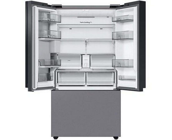 Samsung Bespoke 36-Inch, 24 Cu.Ft. Counter-Depth French Door Refrigerator With Dual Ice Maker - RF24BB6600QLAA