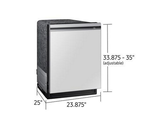 Samsung Bespoke Built-In Dishwasher With Wi-Fi Connectivity - DW80B7070AP/AC