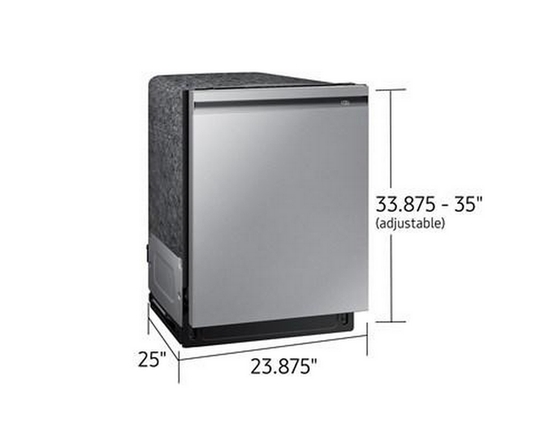 Samsung Bespoke Built-In Dishwasher With Wi-Fi Connectivity - DW80B7070US/AC