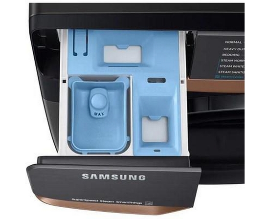 Samsung 5.0 Cu. Ft. Smart Front Loading Washer With Super Speed Wash And Steam - WF50BG8300AV/US