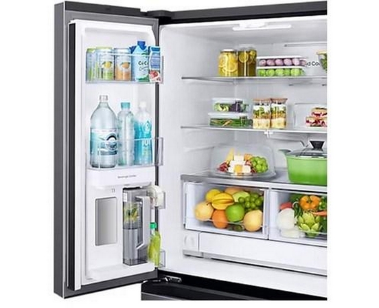 Samsung 33-Inch, 24.5 Cu. Ft. French 3-Door Refrigerator With Beverage Center™ & Autofill Water Pitcher - RF25C5551SG/AA