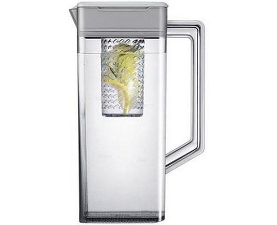 Samsung 33-Inch, 24.5 Cu. Ft. French 3-Door Refrigerator With Beverage Center™ - RF25C5551SR/AA