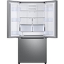 Samsung 33-Inch, 25 Cu. Ft. French 3-Door Refrigerator With Dual Auto Ice Maker With Ice Bites™ - RF25C5151SR/AA