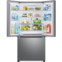 Samsung 33-Inch, 25 Cu. Ft. French 3-Door Refrigerator With Dual Auto Ice Maker With Ice Bites™ - RF25C5151SR/AA