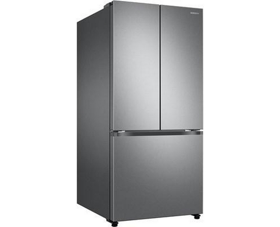 Samsung 33-Inch, 25 Cu. Ft. French 3-Door Refrigerator With Dual Auto Ice Maker With Ice Bites™ - RF25C5151SR/AA