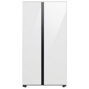 Samsung Bespoke 36-Inch, 22.6 Cu. Ft. Counter-Depth Side-By-Side Refrigerator With Beverage Center™ - RS23CB760012AA