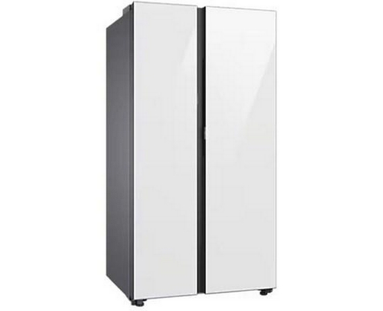 Samsung Bespoke 36-Inch, 22.6 Cu. Ft. Counter-Depth Side-By-Side Refrigerator With Beverage Center™ - RS23CB760012AA
