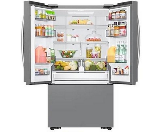 Samsung 36-Inch, 26.5 Cu. Ft. Counter-Depth French 3-Door Refrigerator - RF27CG5100SRAA