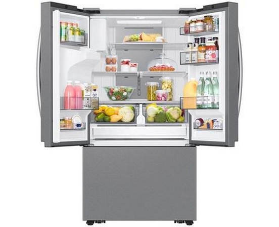 Samsung 36-Inch, 25 Cu. Ft. Counter-Depth French 3-Door Refrigerator With Family Hub™ - RF27CG5900SRAC
