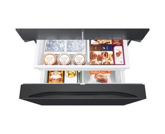 Samsung 36-Inch, 31 Cu. Ft. French 3-Door Refrigerator With Smartthings Energy - RF32CG5400MTAA