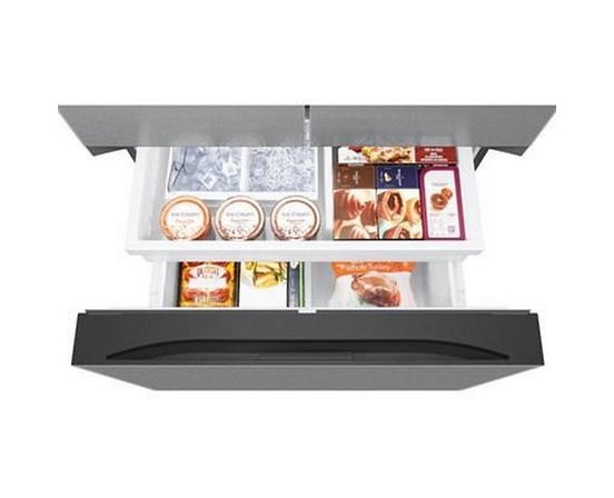 Samsung 36-Inch, 32 Cu. Ft. French 3-Door Refrigerator With Dual Auto Ice Maker - RF32CG5100SRAA