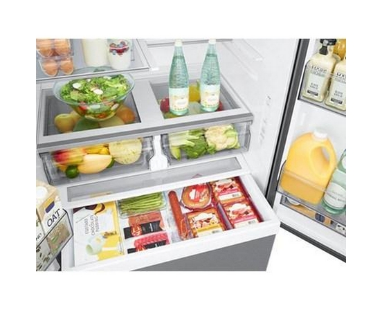 Samsung 36-Inch, 32 Cu. Ft. French 3-Door Refrigerator With Dual Auto Ice Maker - RF32CG5100SRAA