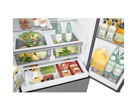 Samsung 36-Inch, 25.5 Cu. Ft. Counter-Depth French 3-Door Refrigerator With Spacemax™ Technology - RF27CG5400SRAA