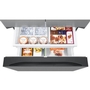 Samsung 36-Inch, 31 Cu. Ft. French 3-Door Refrigerator With Smartthings Energy - RF32CG5400SRAA