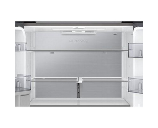 Samsung Bespoke 36-Inch, 22.5 Cu. Ft. Counter Depth 4-Door Refrigerator With Beverage Center™ - RF23DB960012AA