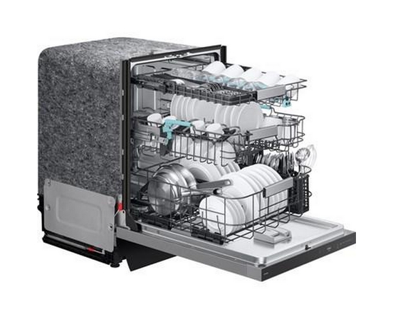 Samsung Bespoke Built-In Dishwasher With Third Rack And Ai Wash - DW90F89T0USRAA
