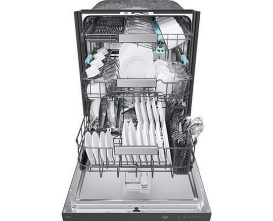 Samsung Bespoke Built-In Dishwasher With Third Rack And Ai Wash - DW90F89T0UMTAA