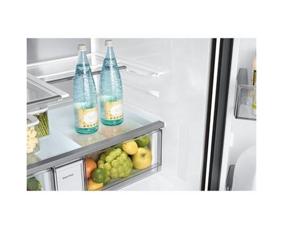 Samsung 36-Inch 29 Cu.Ft. Bespoke Ai 4-Door French Door Refrigerator With Ai Home Screen - RF90F29BECRAA