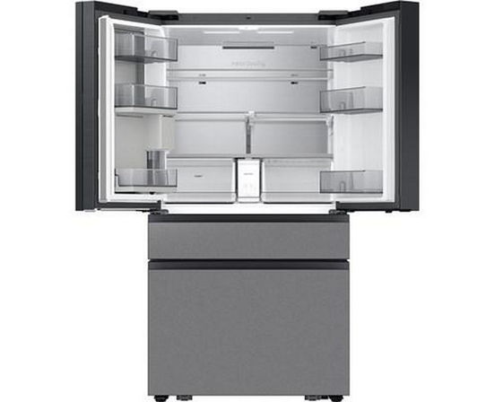 Samsung 36-Inch 29 Cu.Ft. Bespoke Ai 4-Door French Door Refrigerator With Ai Home Screen - RF90F29BECRAA