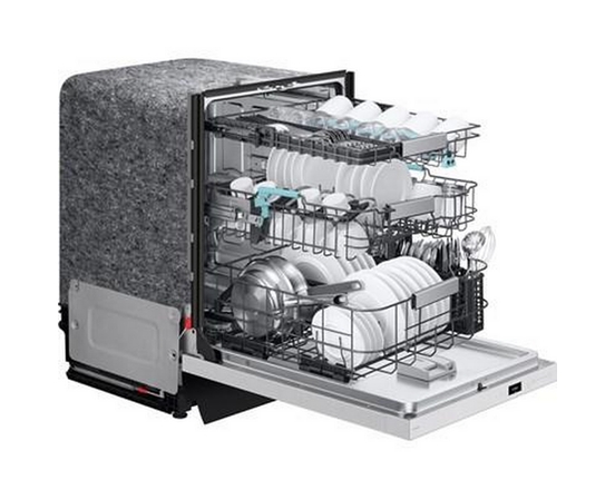 Samsung Bespoke Built-In Dishwasher With Third Rack And Ai Wash - DW90F89T0U12AA
