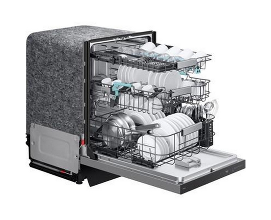 Samsung Bespoke Built-In Dishwasher With Third Rack And Ai Wash - DW90F89P0USRAA