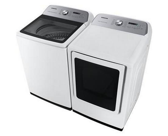 Samsung 7.4 Cu.Ft. 5500 Series Electric Dryer With Steam - DVE52DG5505W/AC