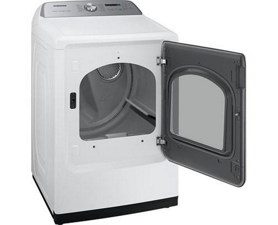 Samsung 7.4 Cu.Ft. 5500 Series Electric Dryer With Steam - DVE52DG5505W/AC