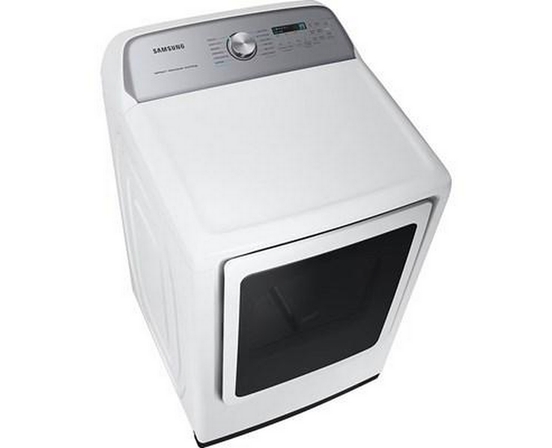 Samsung 7.4 Cu.Ft. 5500 Series Electric Dryer With Steam - DVE52DG5505W/AC