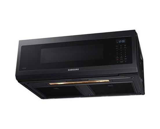 Samsung 30-Inch, 1.1 Cu. Ft. Smart Slim Over-The-Range Microwave Oven With Wi-Fi And Voice Control - ME11F7510MT/AC