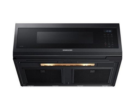 Samsung 30-Inch, 1.1 Cu. Ft. Smart Slim Over-The-Range Microwave Oven With Wi-Fi And Voice Control - ME11F7510MT/AC