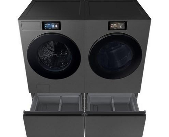 Samsung F90 Series Bespoke Ai Front Load Washer With Ai Fabric Sensing - WF90F53ADSA5