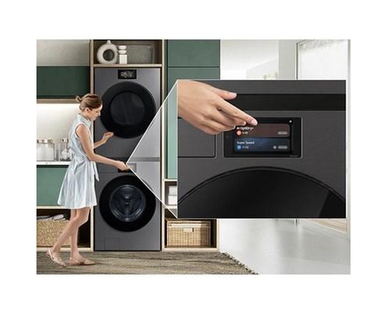 Samsung F90 Series Bespoke Ai Front Load Washer With Ai Fabric Sensing - WF90F53ADSA5