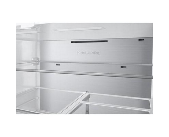 Samsung 36 Inch 23 Cu.Ft. Bespoke Ai Counter Depth 4-Door French Door Refrigerator - RF90F23BECRAA