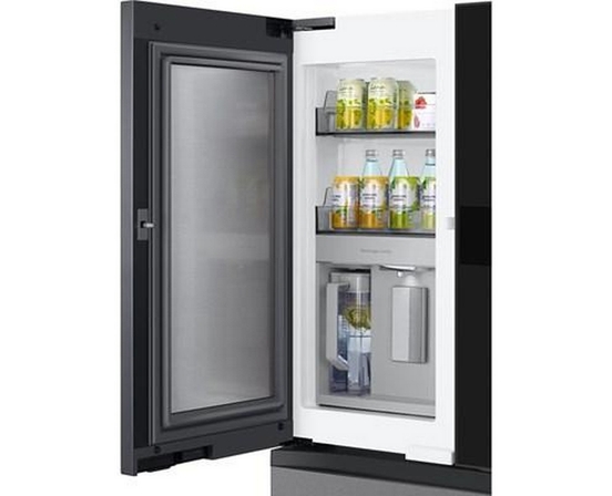 Samsung 36 Inch 23 Cu.Ft. Bespoke Ai Counter Depth 4-Door French Door Refrigerator - RF90F23BECRAA