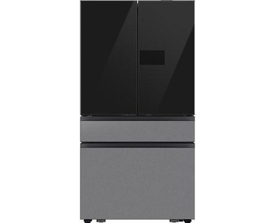 Samsung 36 Inch 23 Cu.Ft. Bespoke Ai Counter Depth 4-Door French Door Refrigerator - RF90F23BECRAA