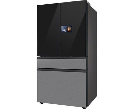 Samsung 36 Inch 23 Cu.Ft. Bespoke Ai Counter Depth 4-Door French Door Refrigerator - RF90F23BECRAA