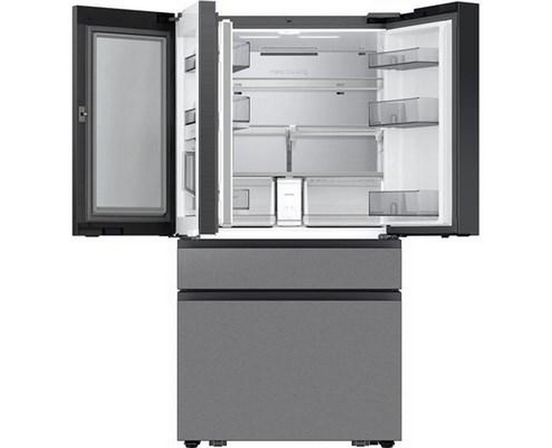 Samsung 36 Inch 23 Cu.Ft. Bespoke Ai Counter Depth 4-Door French Door Refrigerator - RF90F23BECRAA
