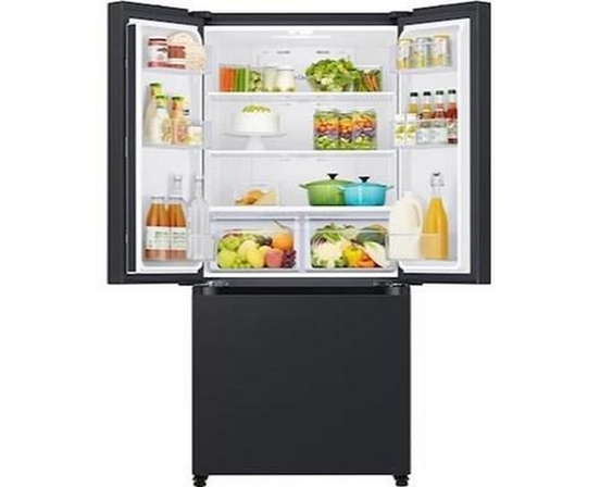 Samsung 18 Cu. Ft. Counter-Depth French 3-Door Refrigerator - RF18A5101MT/AA