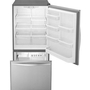 Whirlpool 33-Inch, 22 Cu. Ft. Bottom Freezer Refrigerator With Icemaker - WRB322DMBM