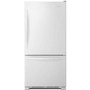 Whirlpool 30-Inch, 18.6 Cu. Ft. Bottom Freezer Refrigerator - WRB329DFBW