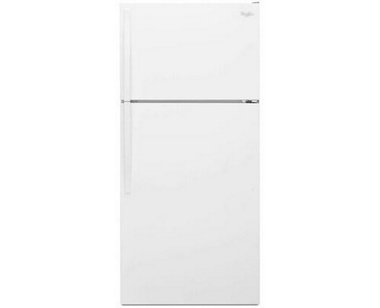 Whirlpool 28-Inch, 14.3 Cu. Ft. Top Freezer Refrigerator - WRT134TFDW